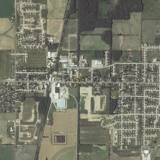 Aerial/Satellite Image of Belgium, WI