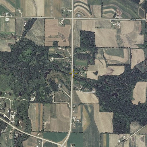 Aerial/Satellite Image of Bridge 900, WI