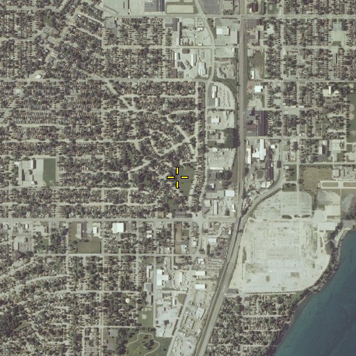 Aerial/Satellite Image of Case-Harmon Field, WI