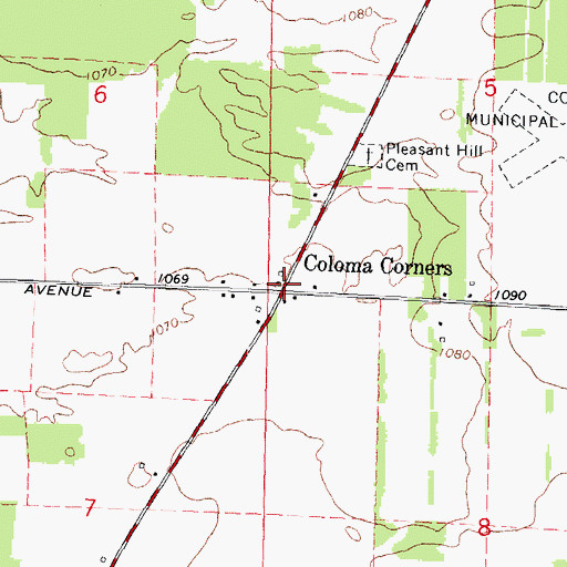 Coloma Corners, WI