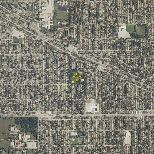 Aerial/Satellite Image of Concordia Park, WI