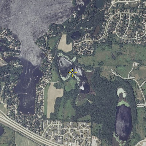 Aerial/Satellite Image of Grass Lake, WI