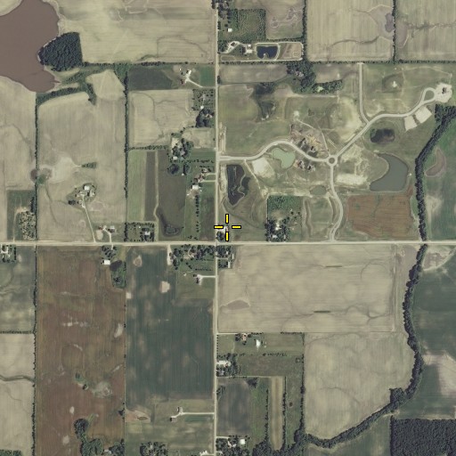Aerial/Satellite Image of Fritchen School, WI