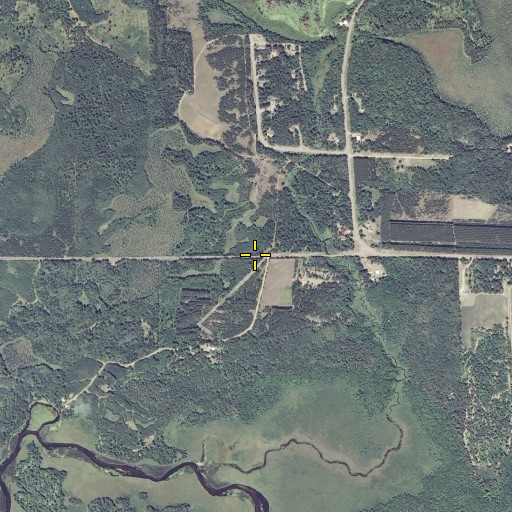 Aerial/Satellite Image of Gaslyn Creek School, WI