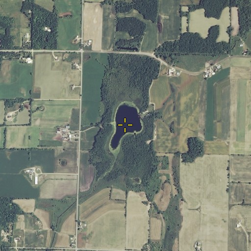 Aerial/Satellite Image of Haack Lake, WI