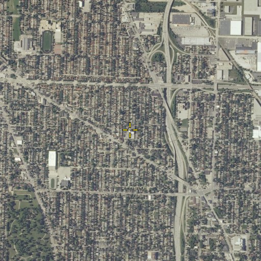 Aerial/Satellite Image of Holy Angels School, WI