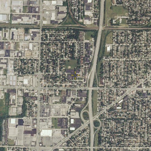 Aerial/Satellite Image of Irving Elementary School, WI