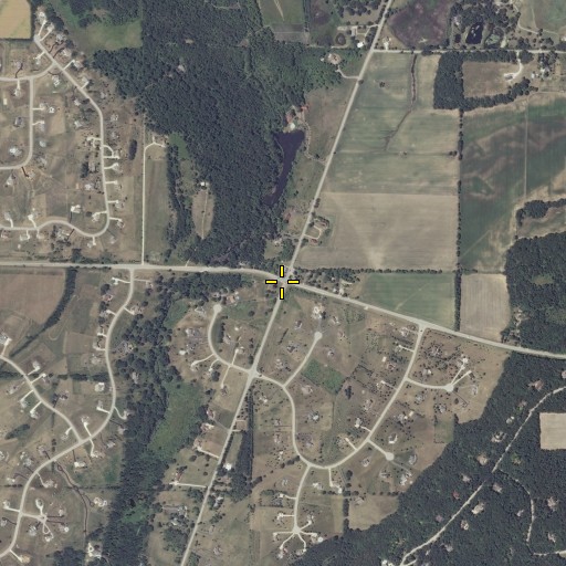 Aerial/Satellite Image of Jericho, WI