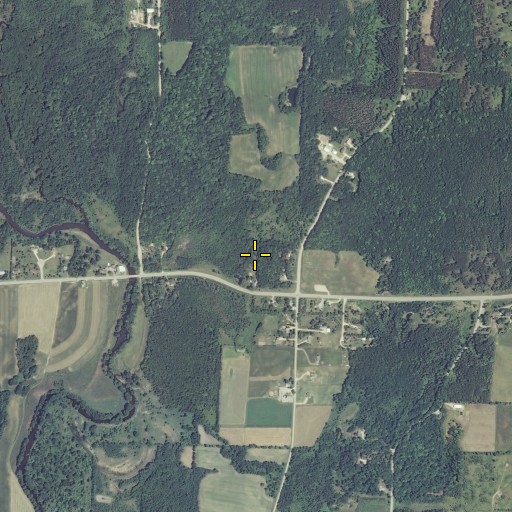Aerial/Satellite Image of Kettle Moraine State Forest, WI