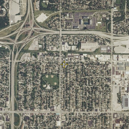Aerial/Satellite Image of LaFollette School, WI