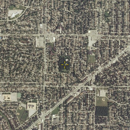 Aerial/Satellite Image of Lyons Park, WI