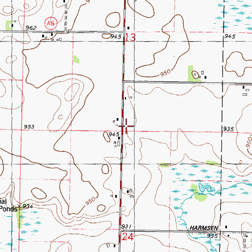 Topographic Map of Madison School (historical), WI