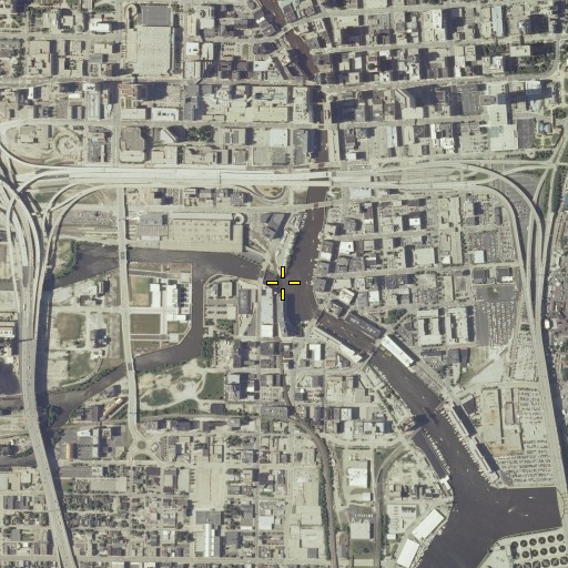 Aerial/Satellite Image of Menomonee River, WI
