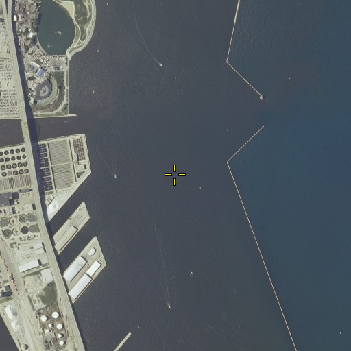 Aerial/Satellite Image of Milwaukee Bay, WI