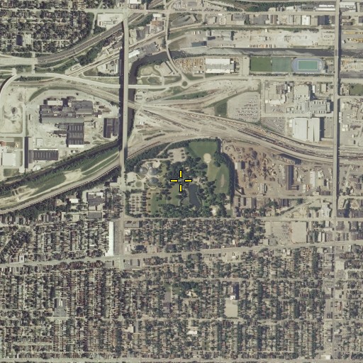 Aerial/Satellite Image of Mitchell Park, WI