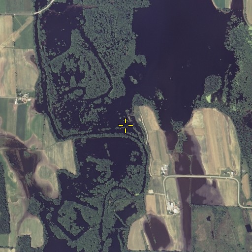 Aerial/Satellite Image of Mud Run, WI