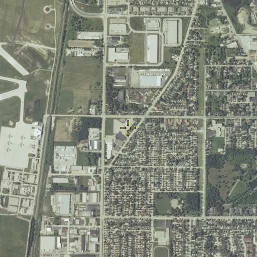 Aerial/Satellite Image of Park View Elementary School, WI