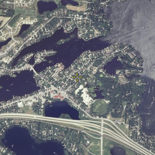 Aerial/Satellite Image of Okauchee, WI