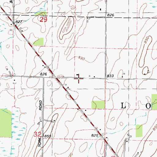 Topographic Map of Park Lawn School (historical), WI