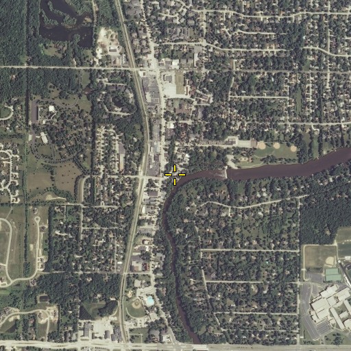 Aerial/Satellite Image of Pigeon Creek, WI