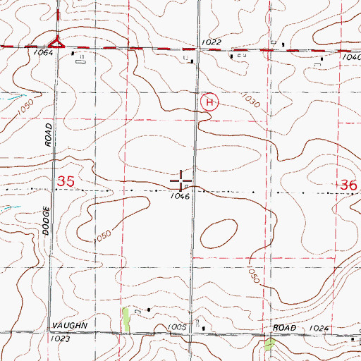 Topographic Map of Prairie School, WI