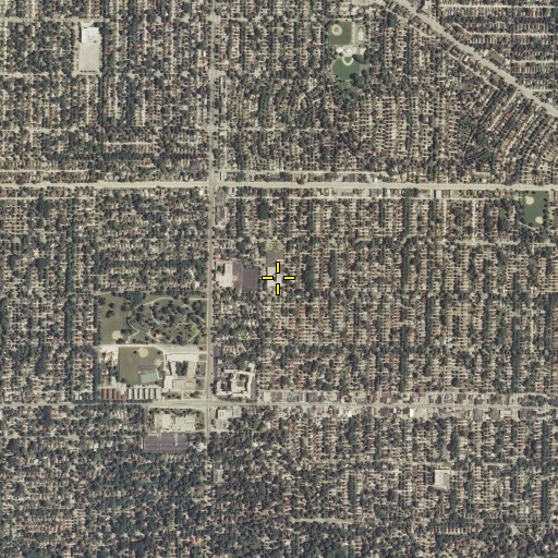 Aerial/Satellite Image of Roosevelt Elementary School, WI