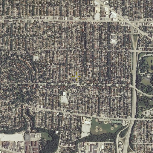 Aerial/Satellite Image of Saint Sebastian School, WI