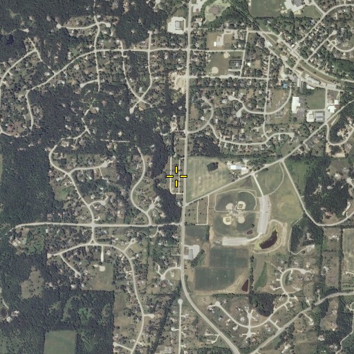 Aerial/Satellite Image of Salem Cemetery, WI