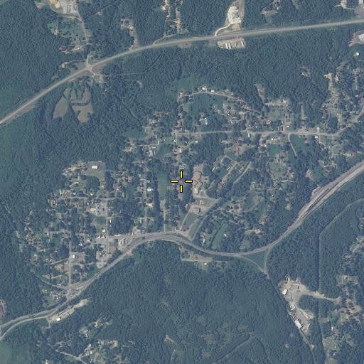 Aerial/Satellite Image of Parrish Elementary School, AL