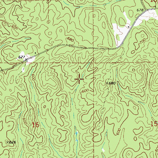 Topographic Map of Penton-Anderson Prospect, AL