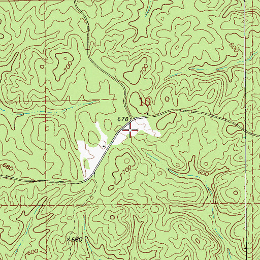 Topographic Map of Williams Prospect, AL