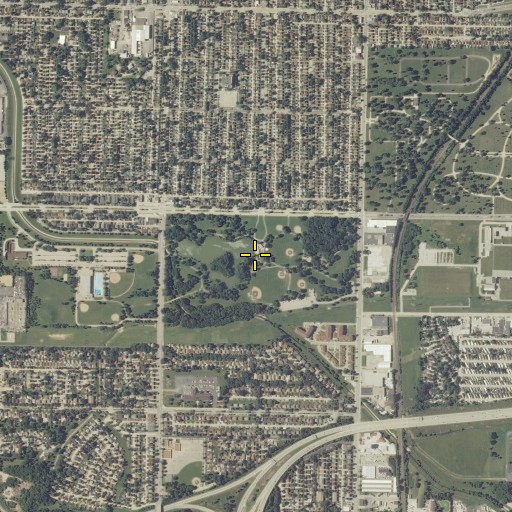 Aerial/Satellite Image of Wilson Park, WI