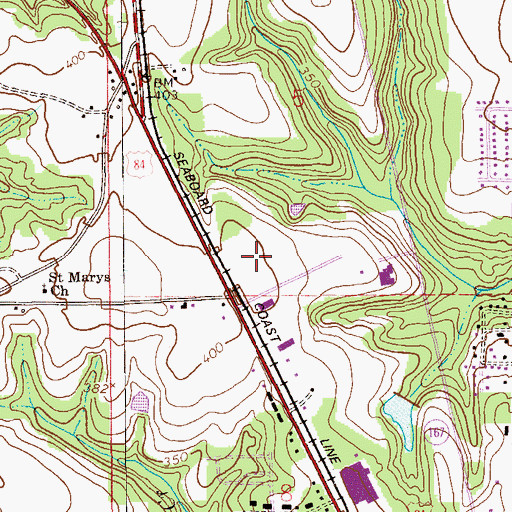 Topographic Map of Dixie Boys Baseball Park, AL