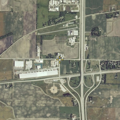 Aerial/Satellite Image of Sylvania, WI
