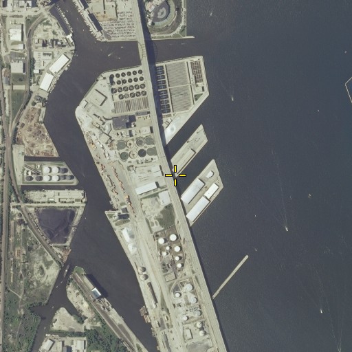 Aerial/Satellite Image of South Pier Number One, WI