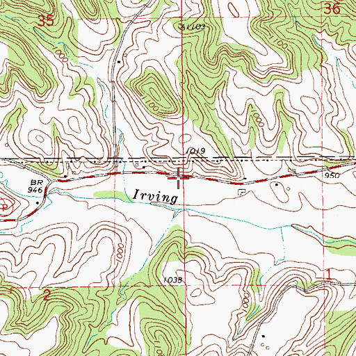 Topographic Map of Palmer School (historical), WI
