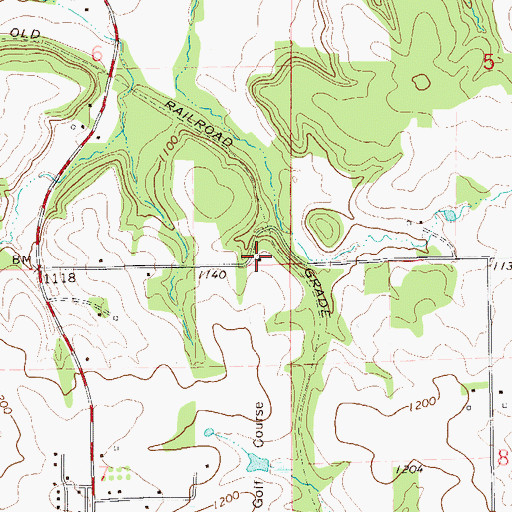 Topographic Map of Maynard School (historical), WI