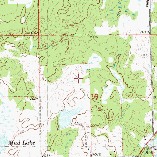 Topographic Map of Chippewa County, WI