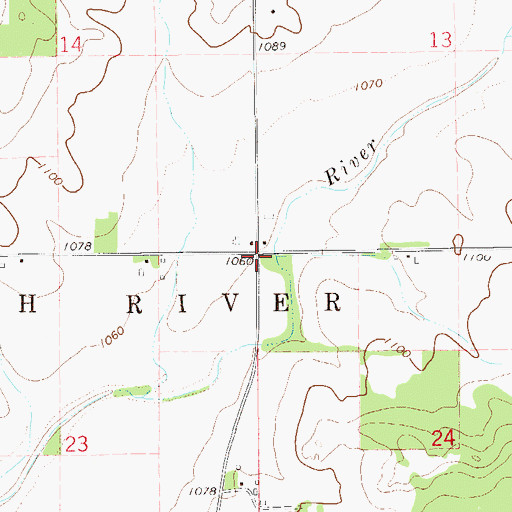 Topographic Map of Palmer, WI