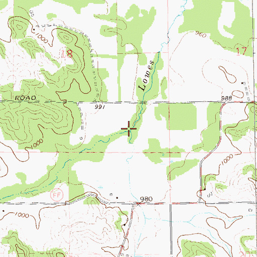 Topographic Map of Gopher Stol Airport (historical), WI