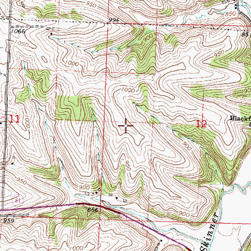 Topographic Map of Flying H Airport, WI