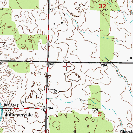Topographic Map of Feldmann Field (historical), WI