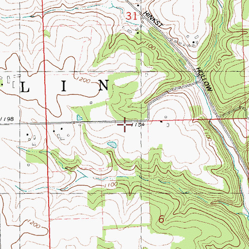 Topographic Map of Propwash Field (historical), WI