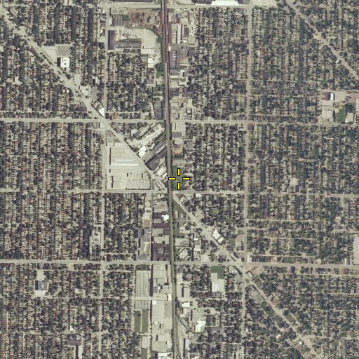 Aerial/Satellite Image of WNOV-AM (Milwaukee), WI