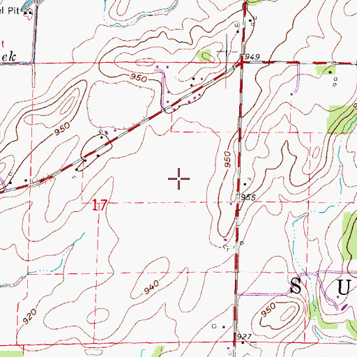 Topographic Map of WMAD-AM (Sun Prairie), WI
