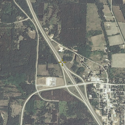 Aerial/Satellite Image of Village of Coloma, WI