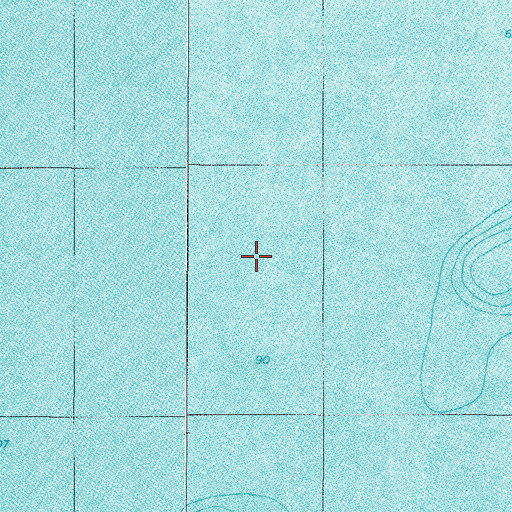 Topographic Map of Town of Egg Harbor, WI