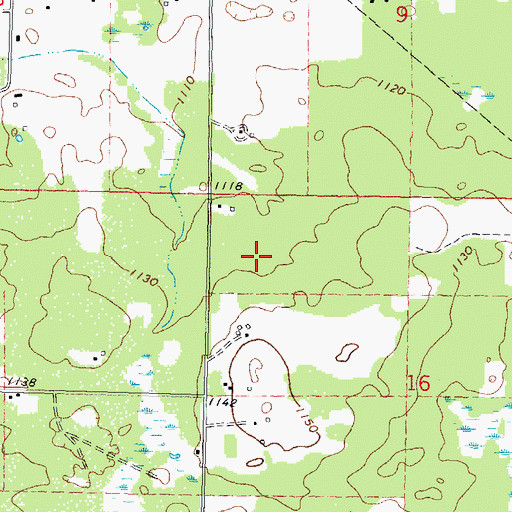 Topographic Map of Town of Hull, WI