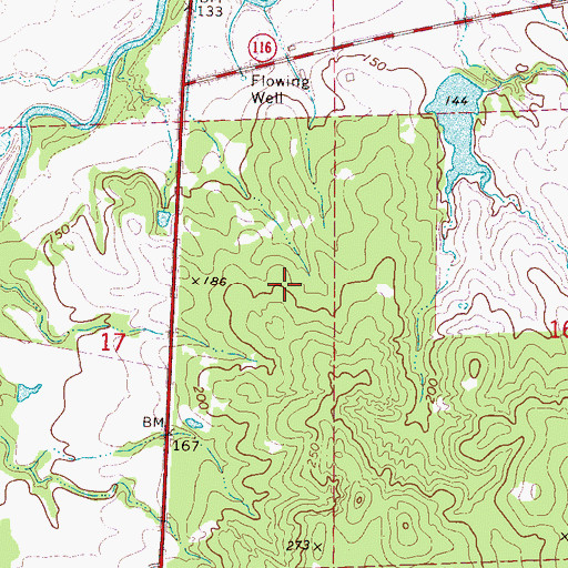 Topographic Map of Emelle Treatment Facility, AL
