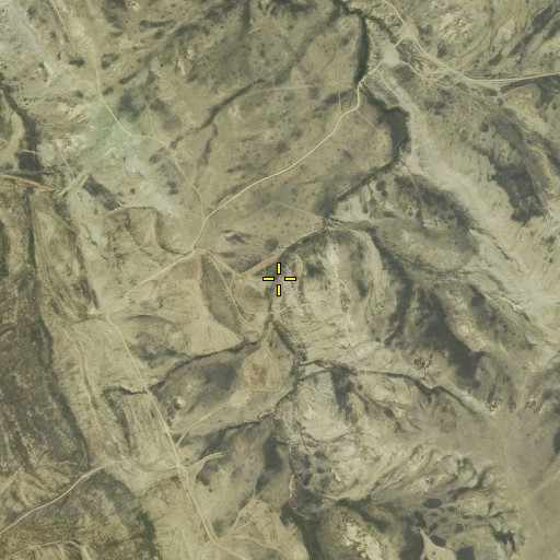 Aerial/Satellite Image of Barrel Spring, WY